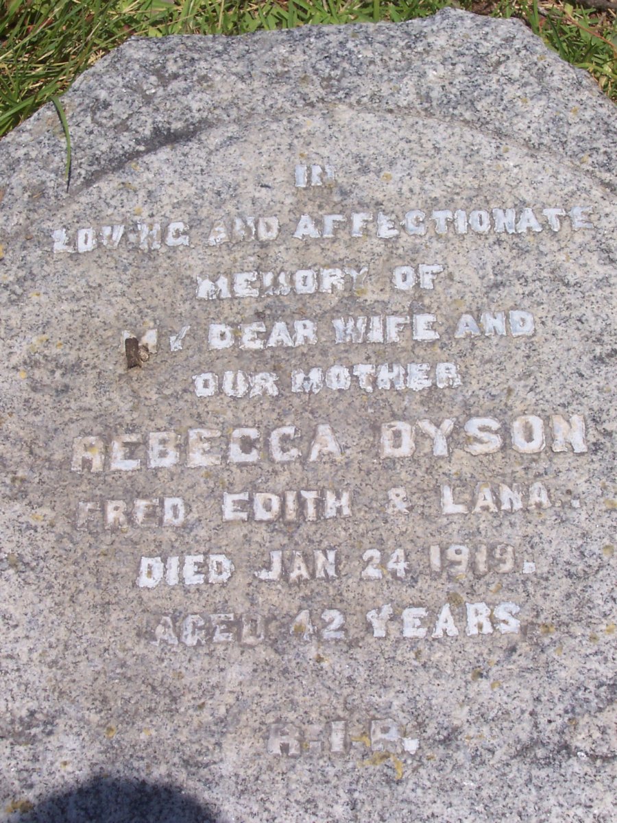 DYSON Rebecca -1919