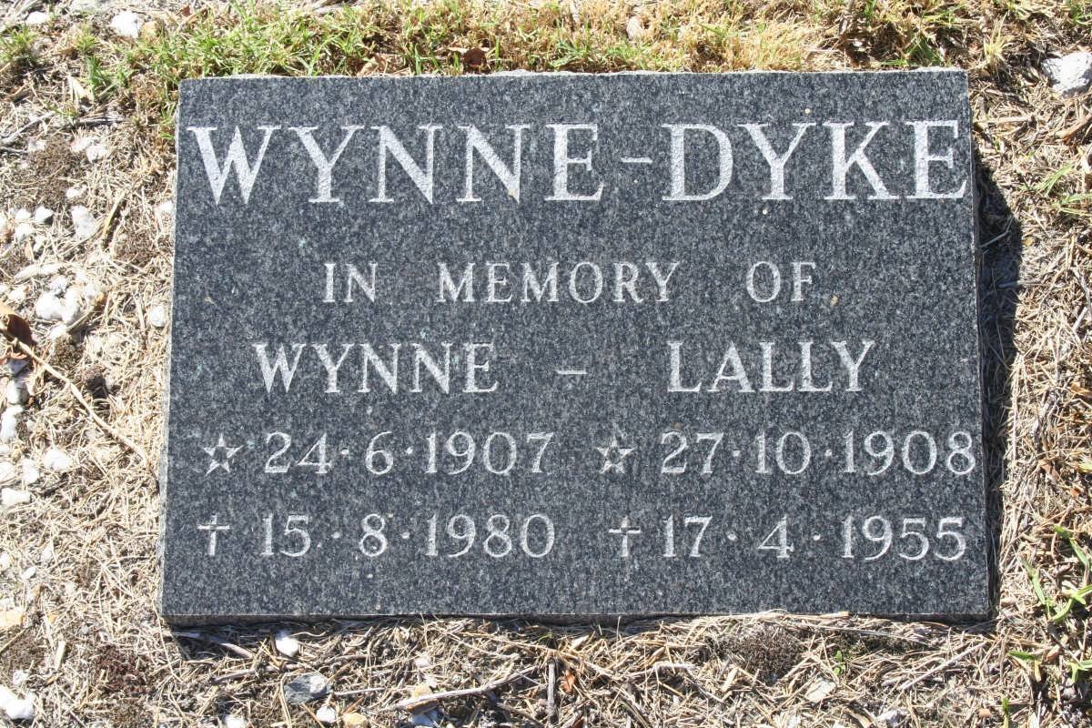 DYKE Wynne 1907-1980 &amp; Lally 1908-1955