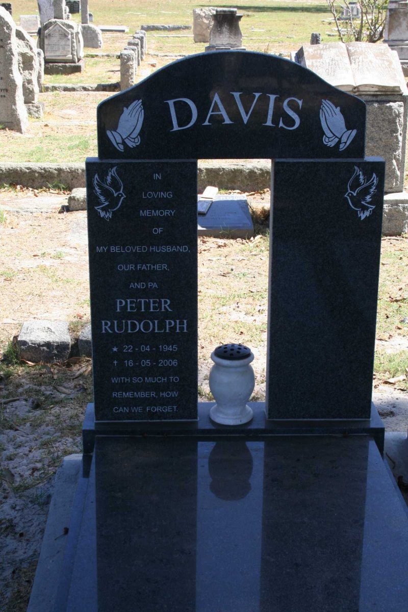 DAVIS Peter Rudolph 1945-2006