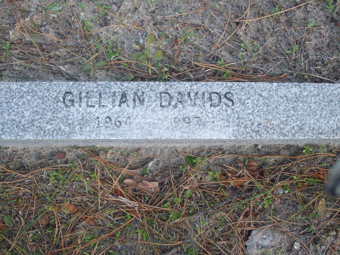 DAVIDS Gillian 1964-1997