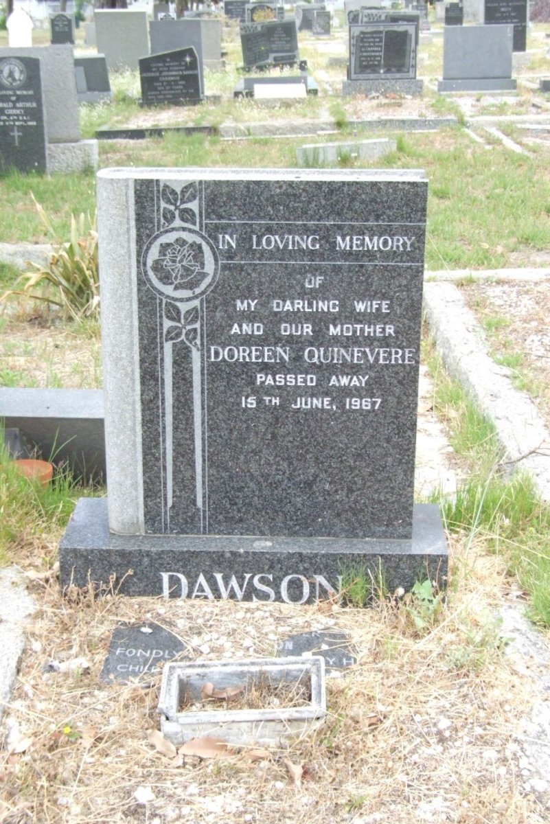 DAWSON Doreen Quinevere -1967