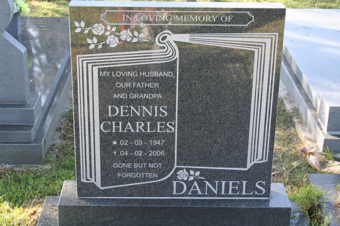 DANIELS Dennis Charles 1947-2006