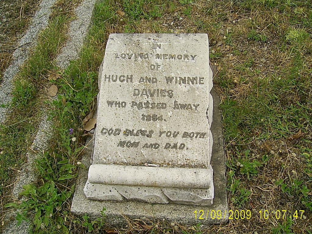 DAVIES Hugh &amp; Winnie -1954