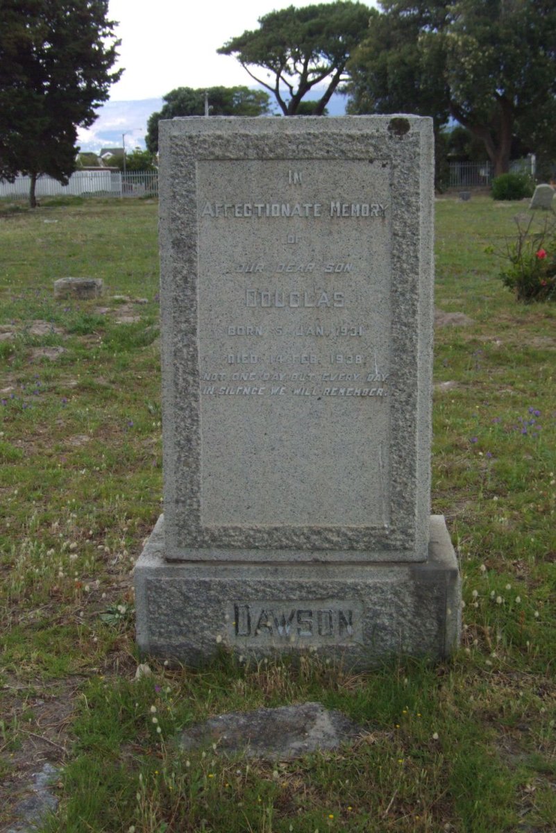 DAWSON Douglas 1931-1938