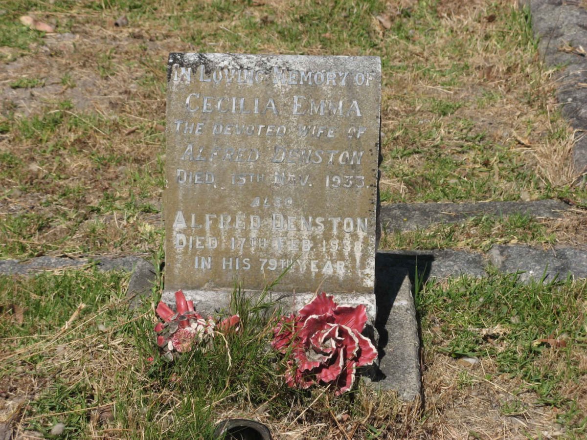 DENSTON Alfred -1938 &amp; Cecilia Emma -1933