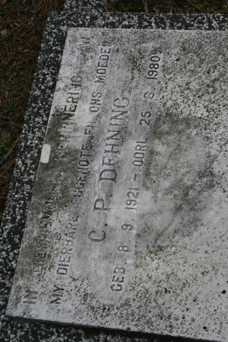 DEHNING C.P. 1921-1980