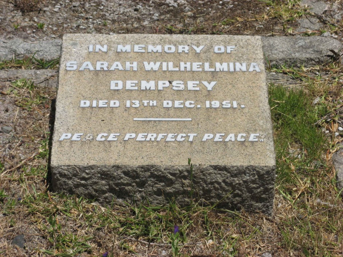DEMPSEY Sarah Wilhelmina -1951