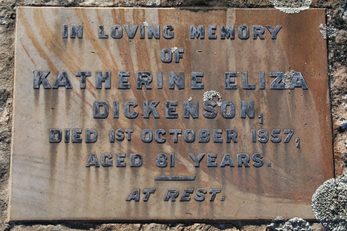 DICKENSON Katherine Eliza -1957