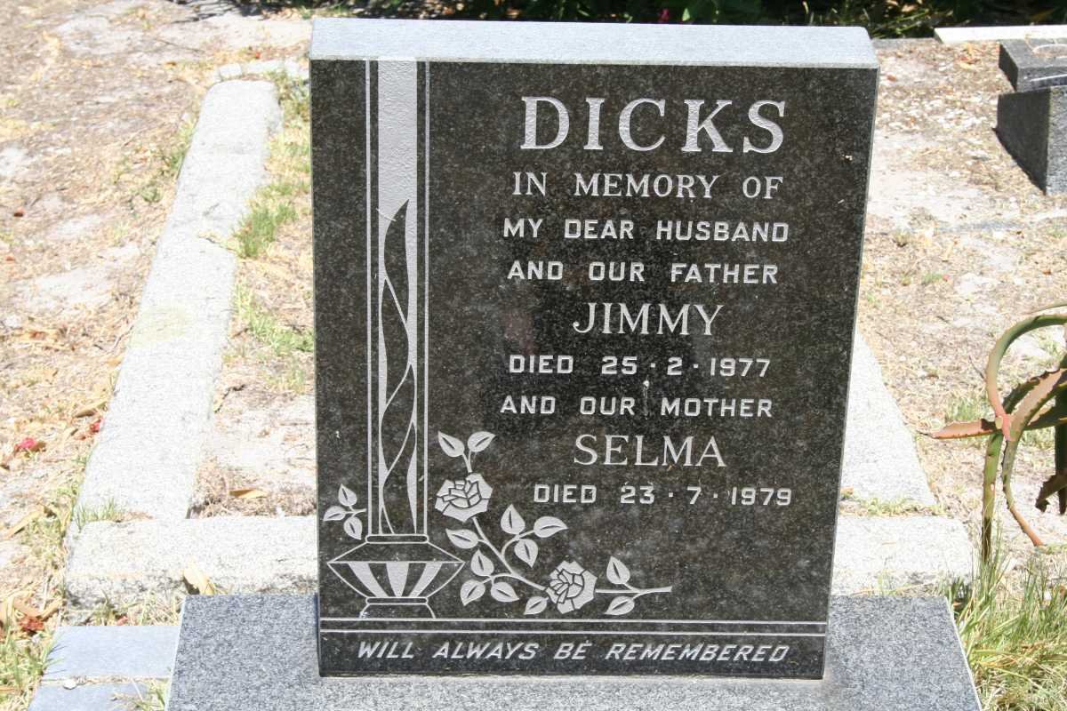DICKS Jimmy -1977 &amp; Selma -1979