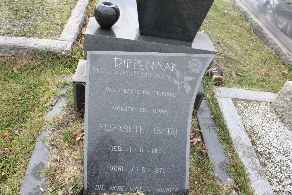 DIPPENAAR Elizabeth 1896-1971