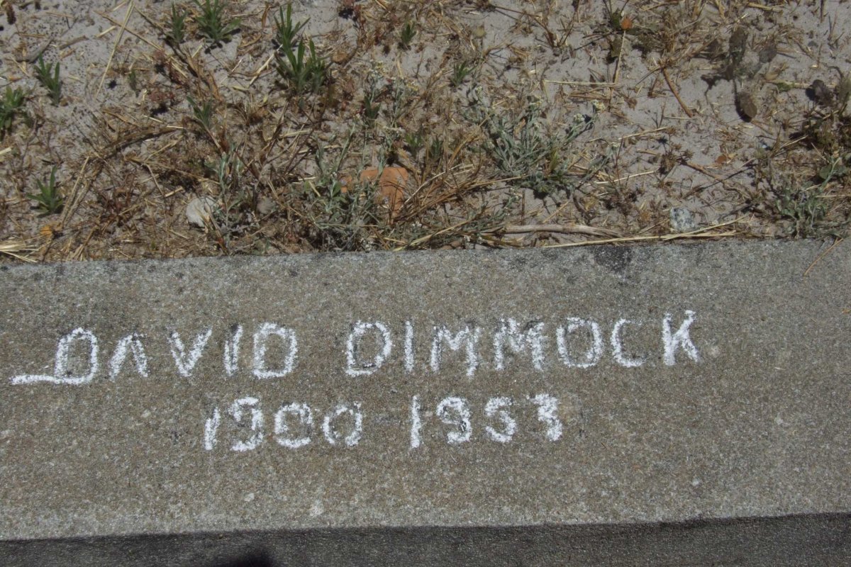 DIMMOCK David 1900-1953