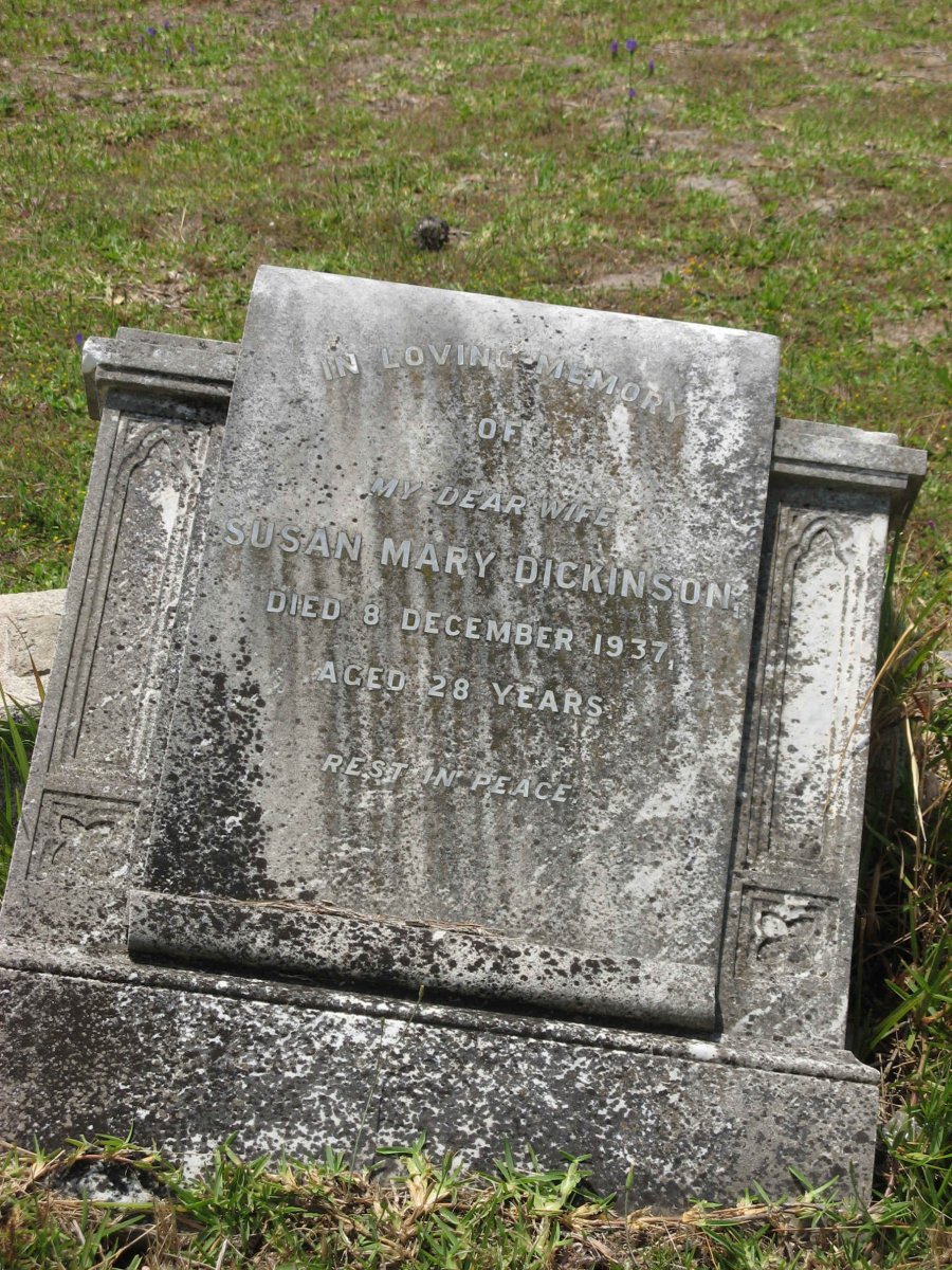 DICKINSON Susan Mary -1937