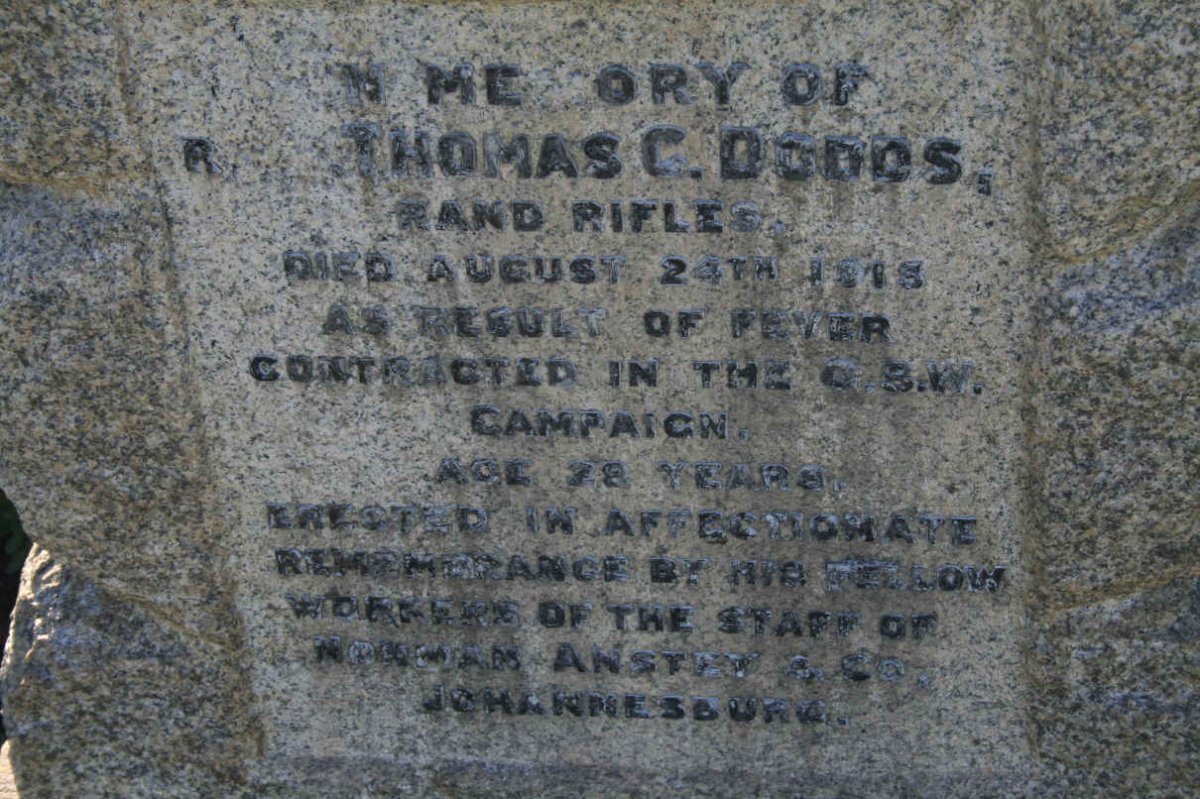 DODDS Thomas C. -1915