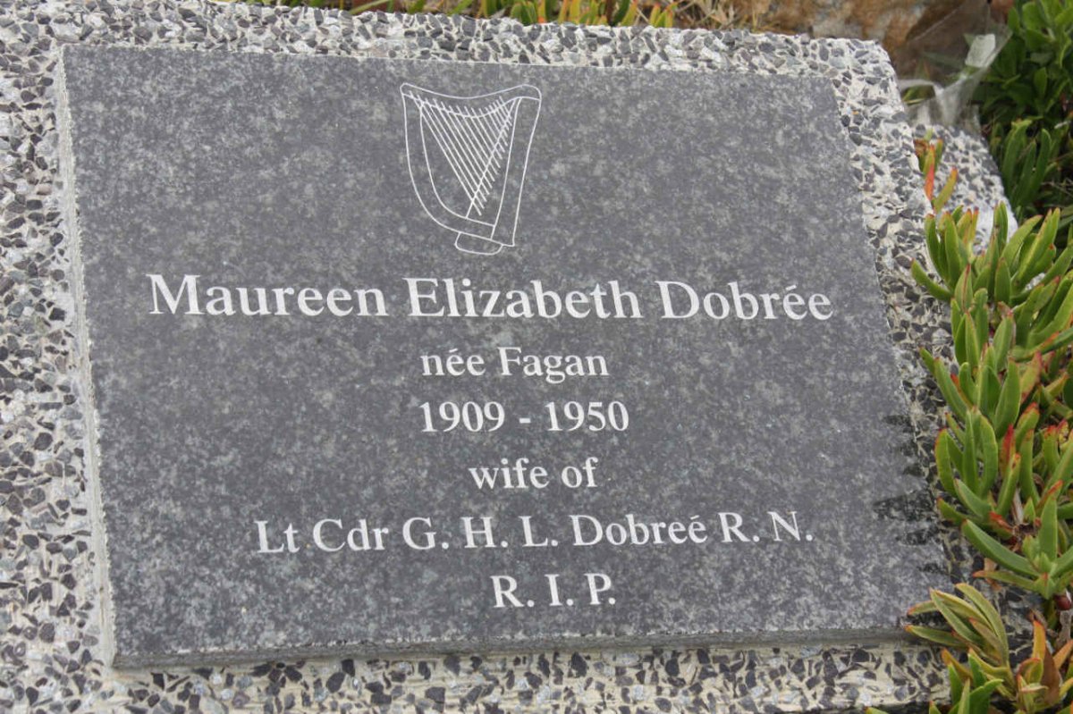 DOBRÉE Maureen Elizabeth nee FAGAN 1909-1950
