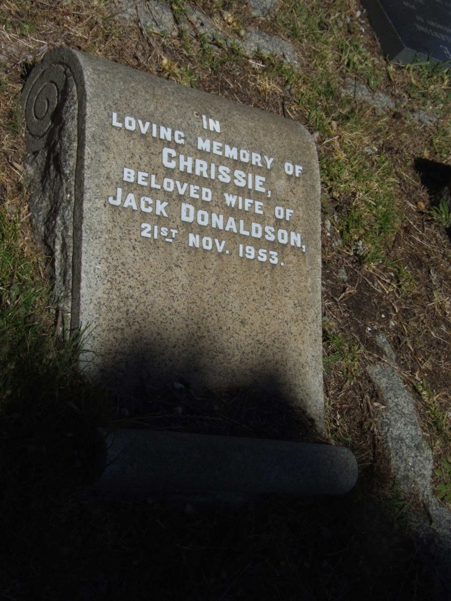 DONALDSON Chrissie -1953