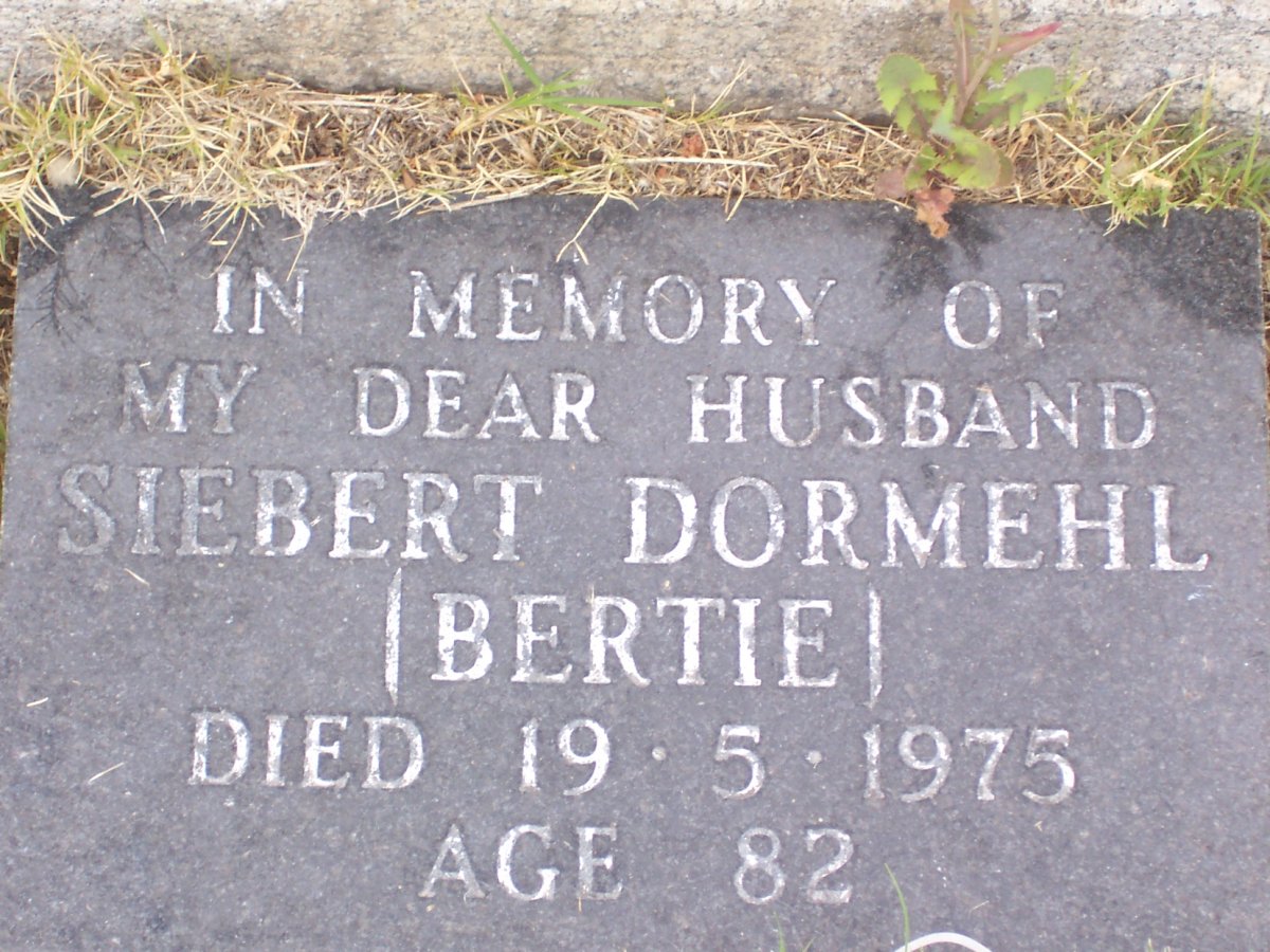 DORMEHL Siebert -1975
