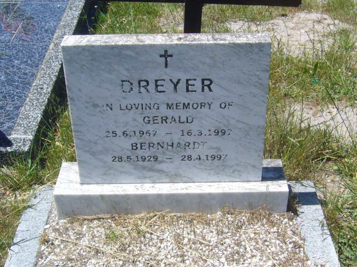 DREYER Bernhardt 1929-1997 :: DREYER Gerald 1967-1997