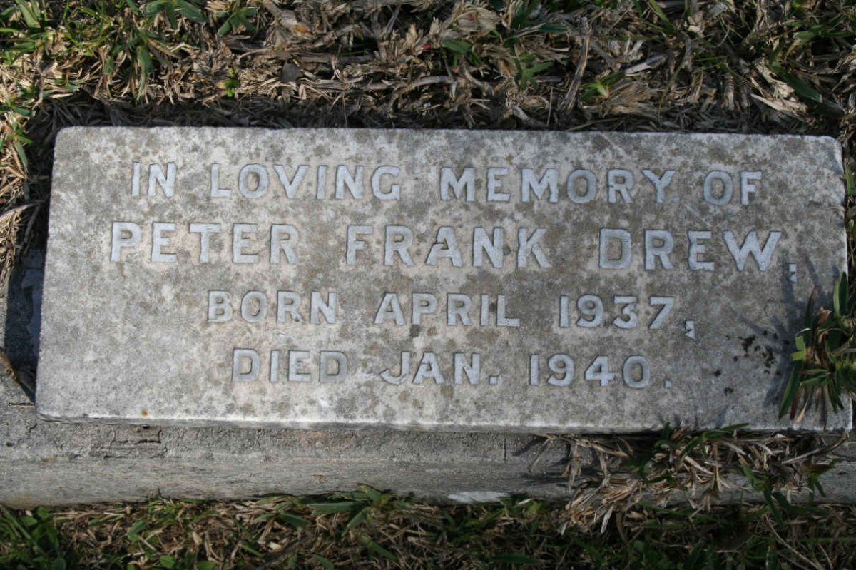 DREW Peter Frank 1937-1940