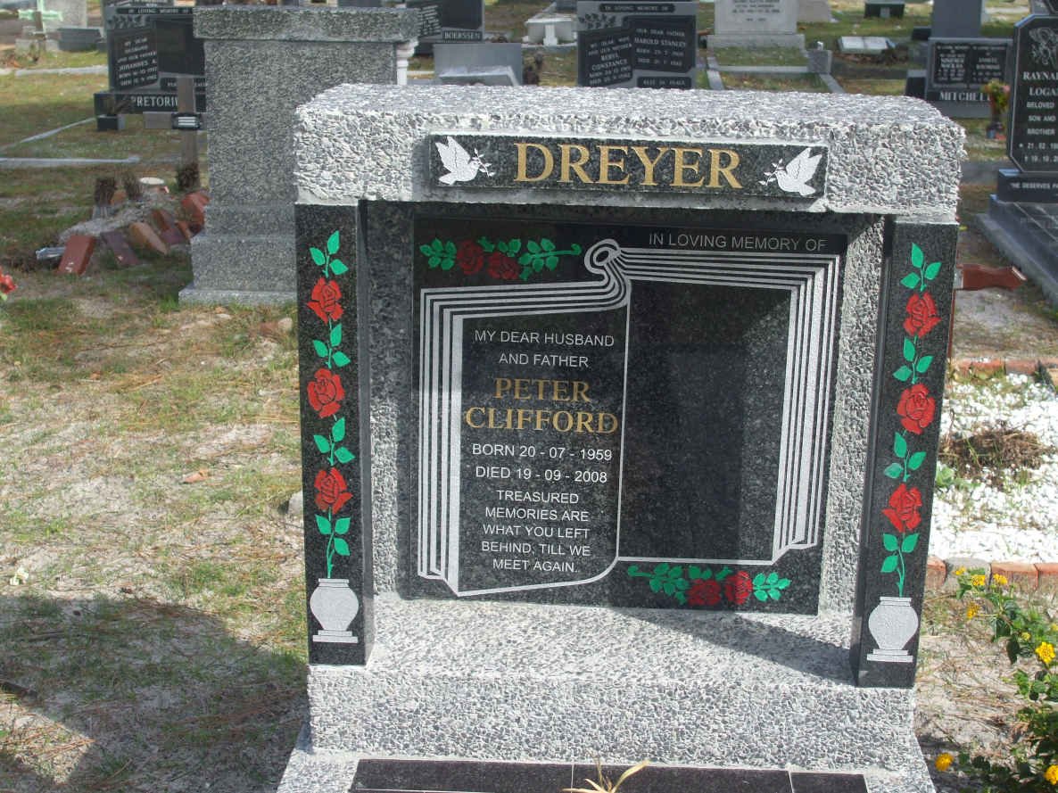 DREYER Peter Clifford 1959-2008