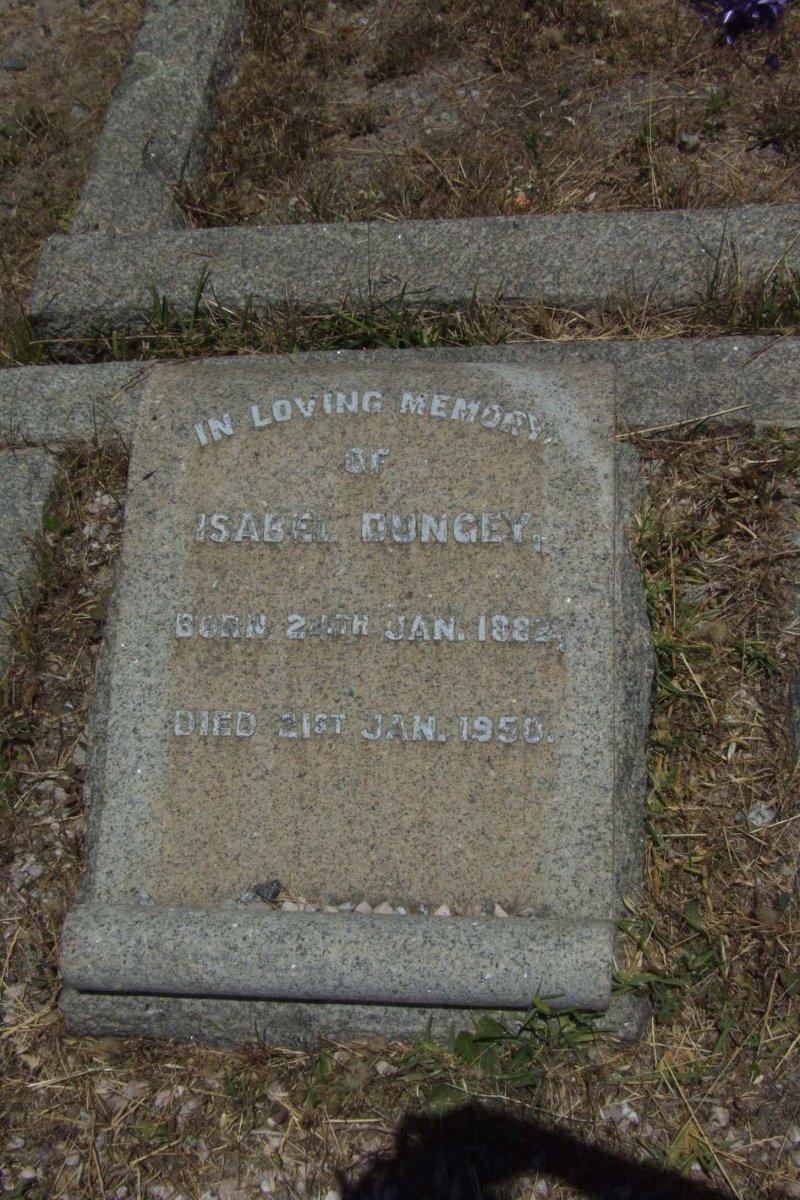 DUNGEY Isabel 1882-1950