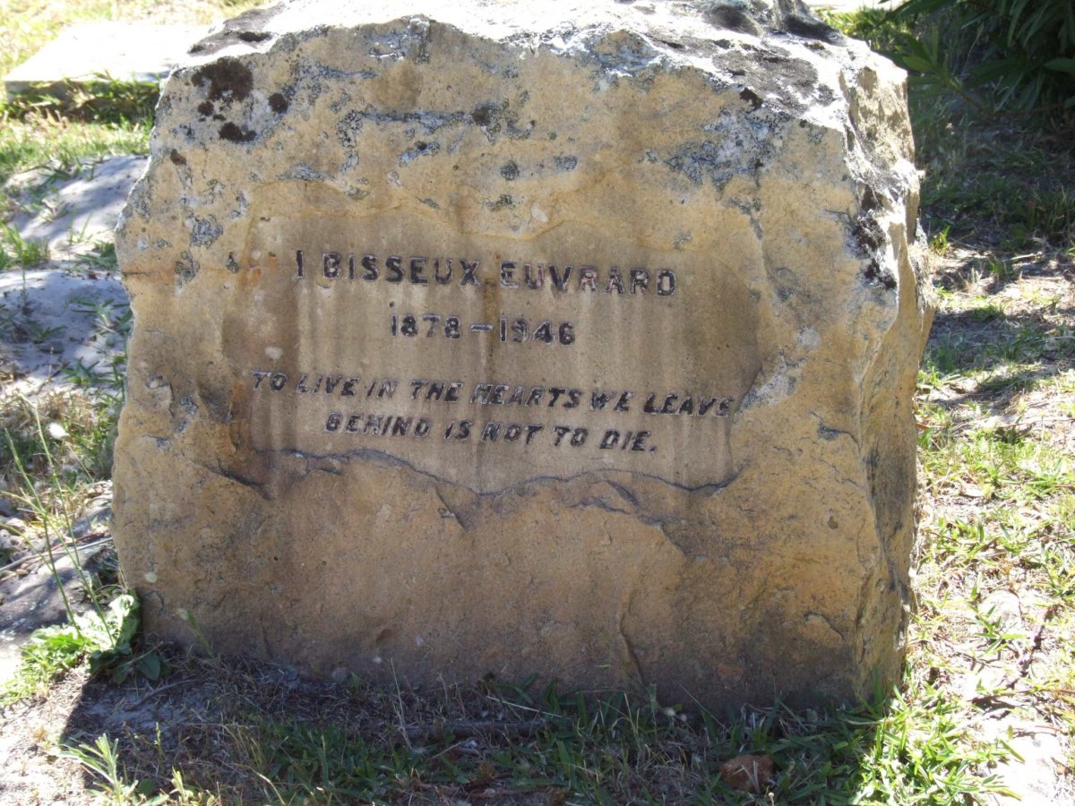 EUVRARD Bisseux I. 1878-1946
