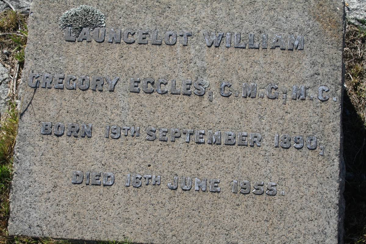 ECCLES Launcelot William Gregory 1890-1955