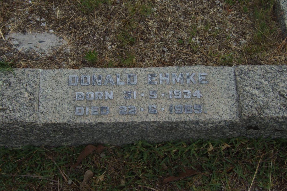 EHMKE Donald 1934-1969