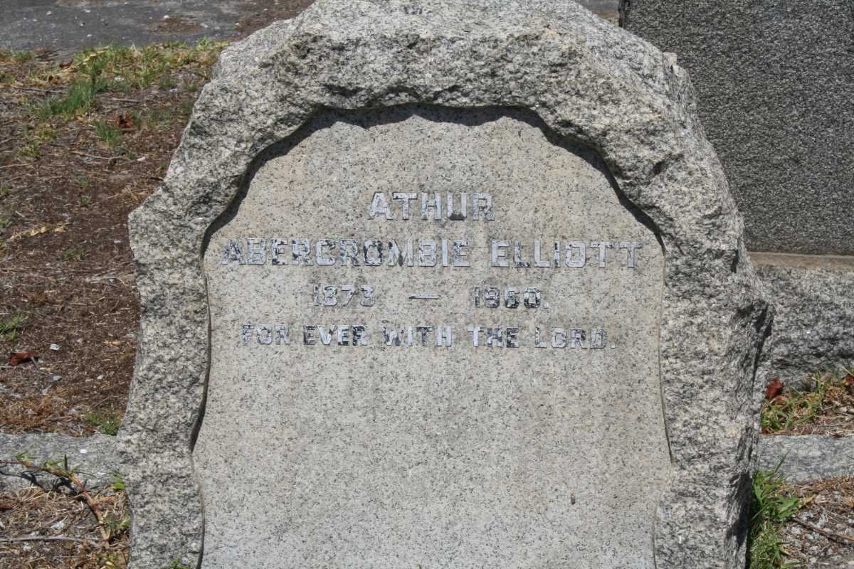 ELLIOTT Athur Abercrombie 1873-1960
