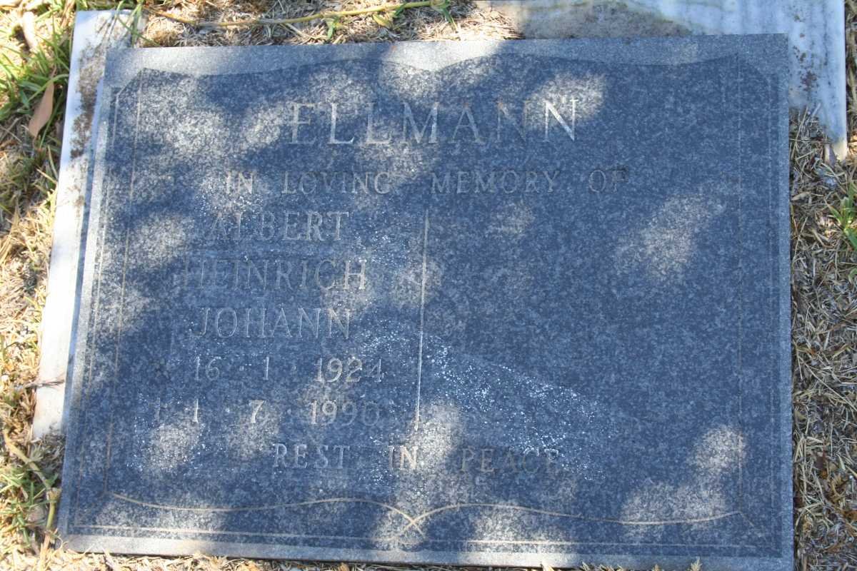 ELLMANN Albert Heinrich Johann 1924-1990
