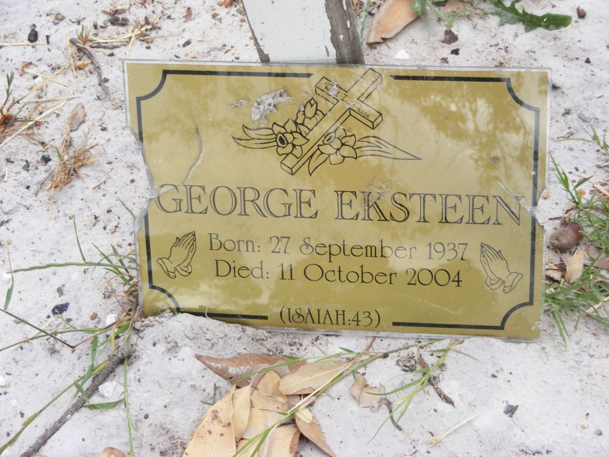 EKSTEEN George 1937-2004
