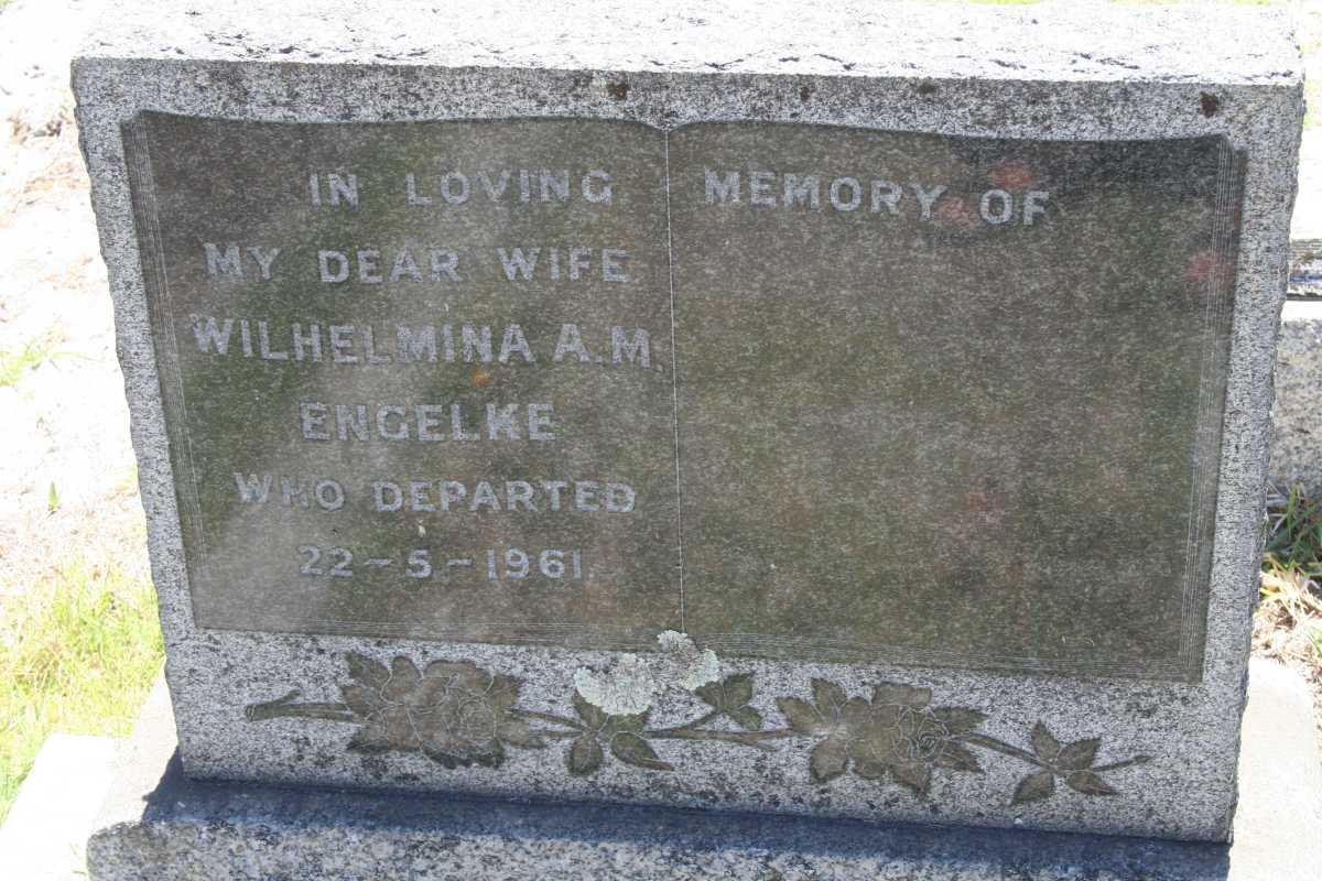 ENGELKE Wilhelmina A.M. -1961
