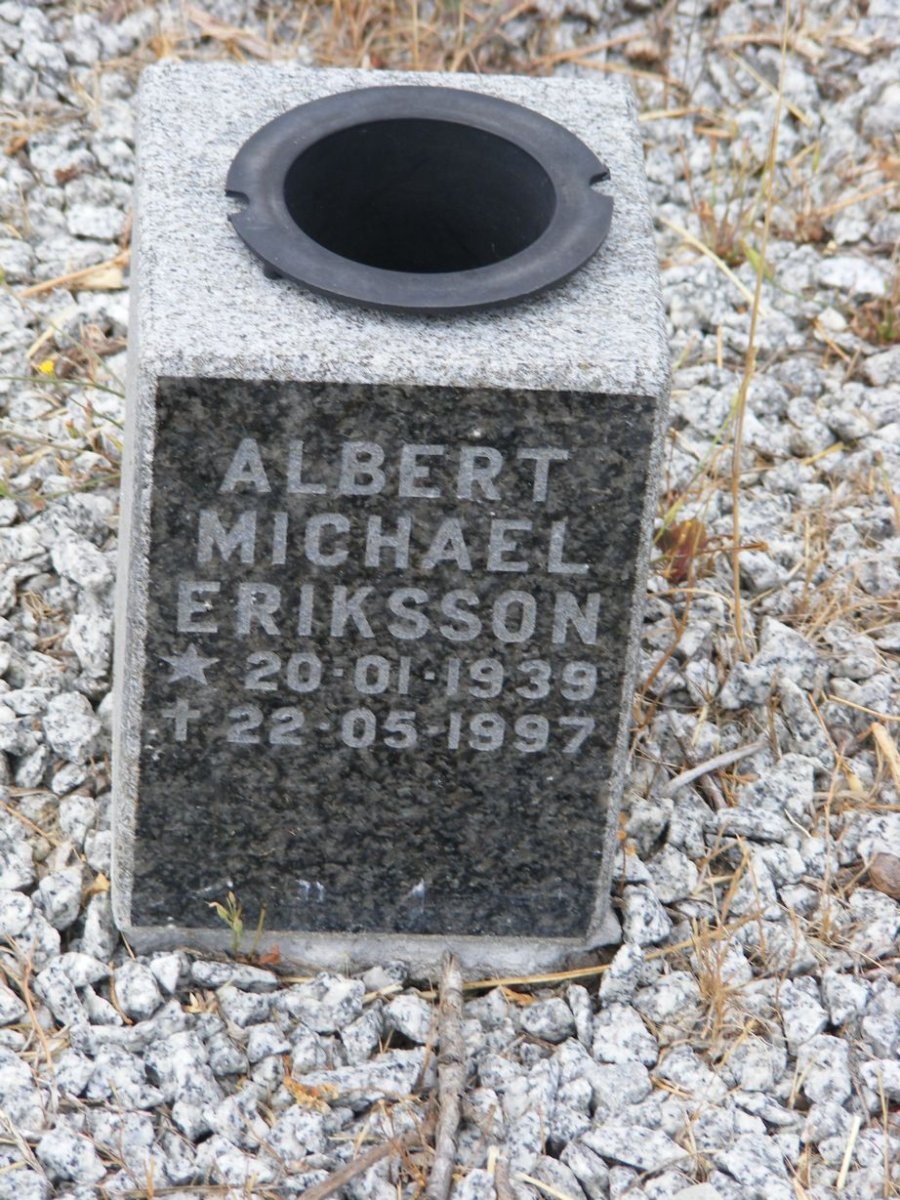 ERIKSSON Albert Michael 1939-1997