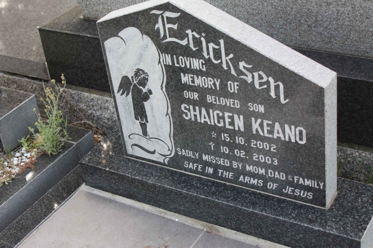 ERICKSEN Shaigen Keano 2002-2003