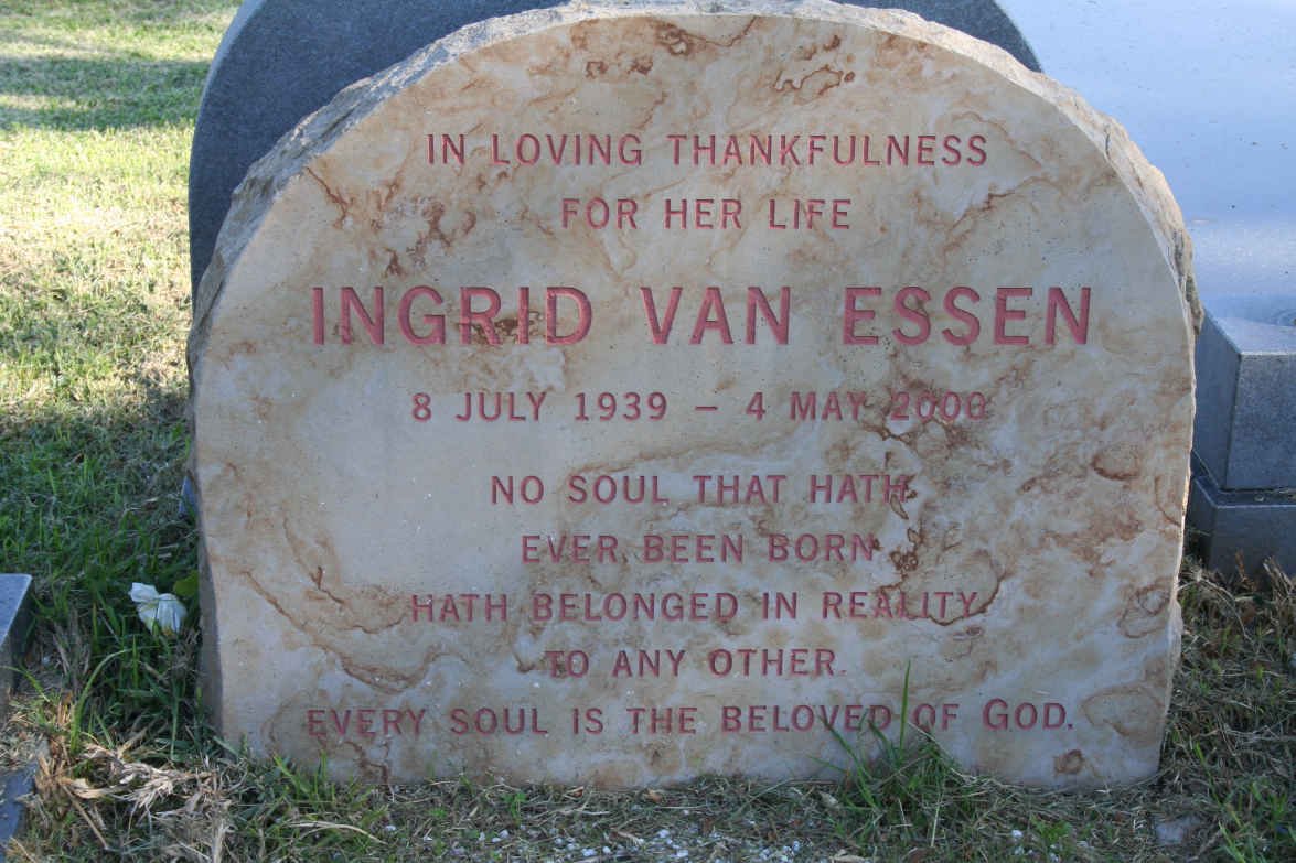 ESSEN Ingrid, van 1939-2000