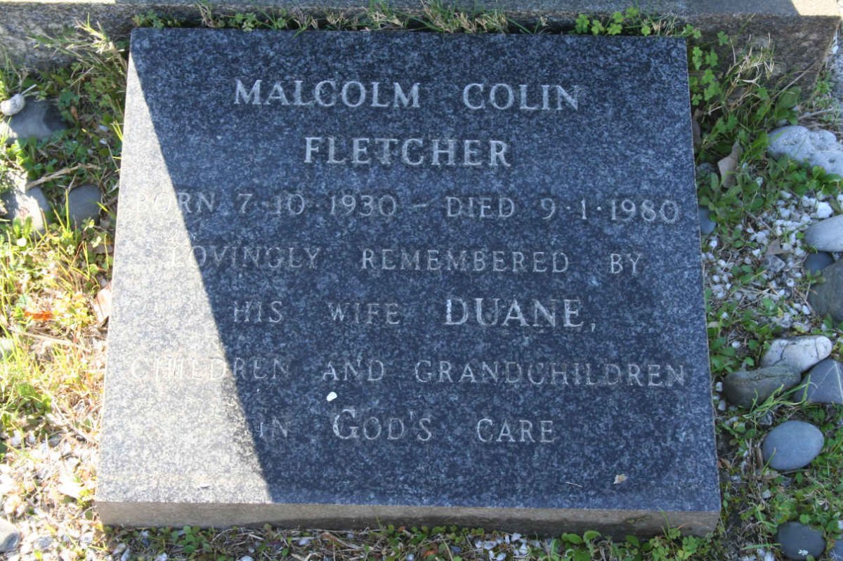FLETCHER Malcolm Colin 1930-1980