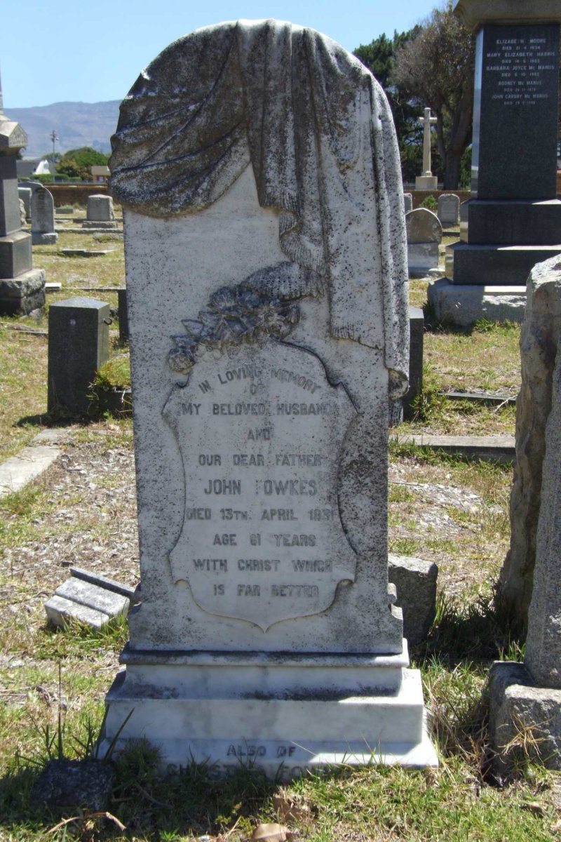 FOWKES John -1931 &amp; Christina ?