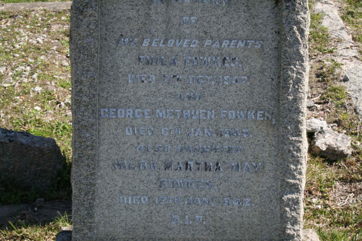 FOWKES George Methuen -1948 &amp; Phila -1942 :: FOWKES Hilda Martha May -1942