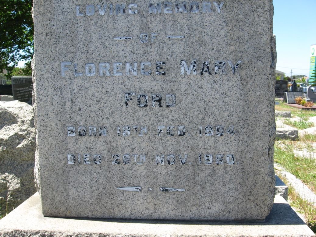 FORD Florence Mary 1894-1960