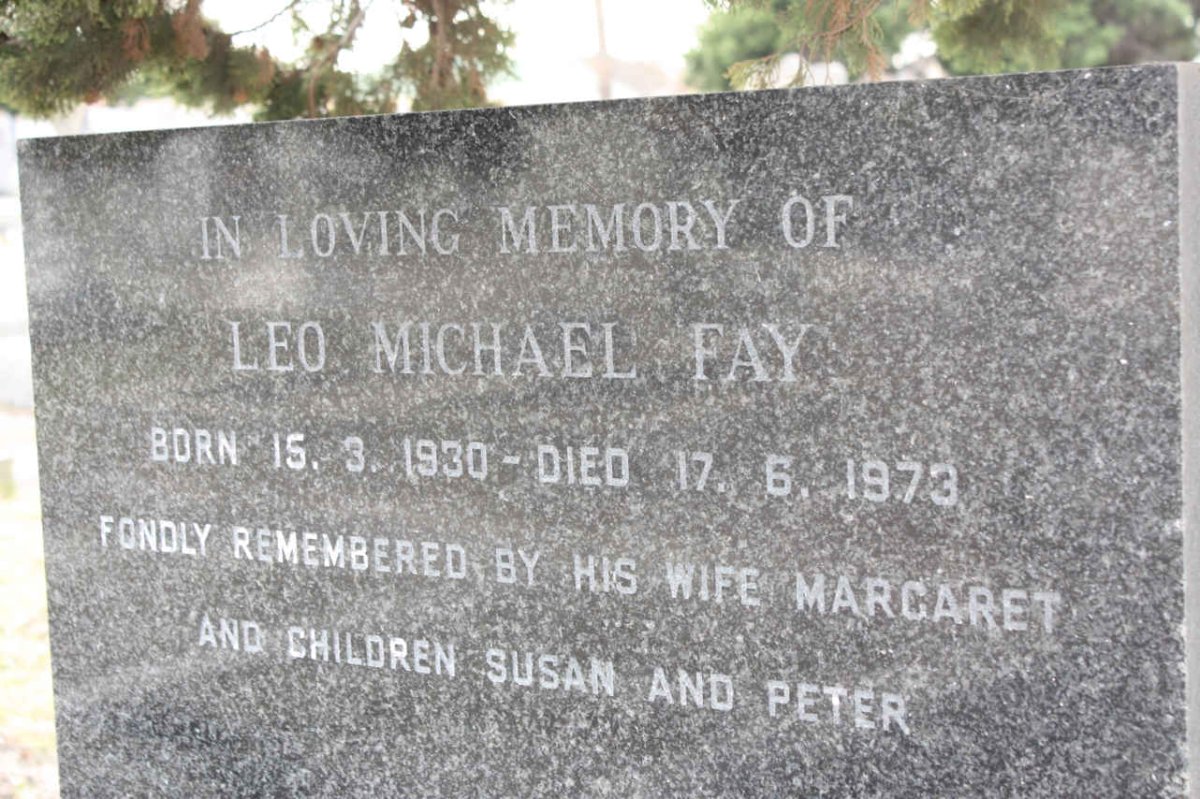 FAY Leo Michael 1930-1973