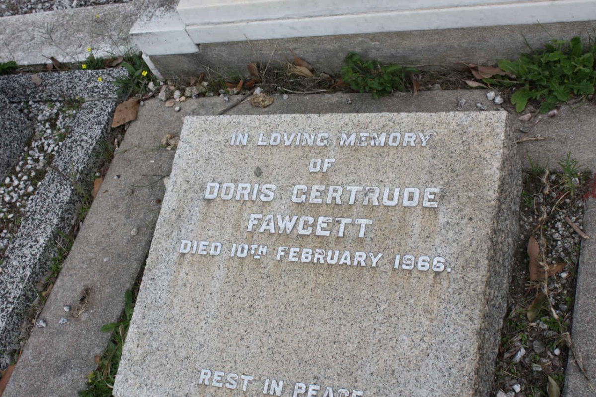 FAWCETT Doris Gertrude  -1966