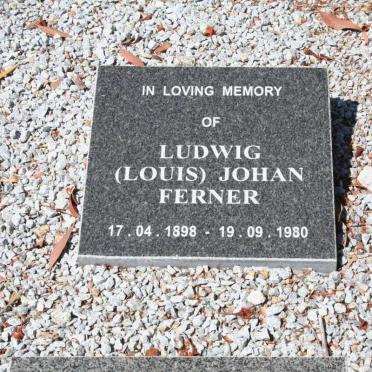 FERNER Ludwig Johan 1898-1980