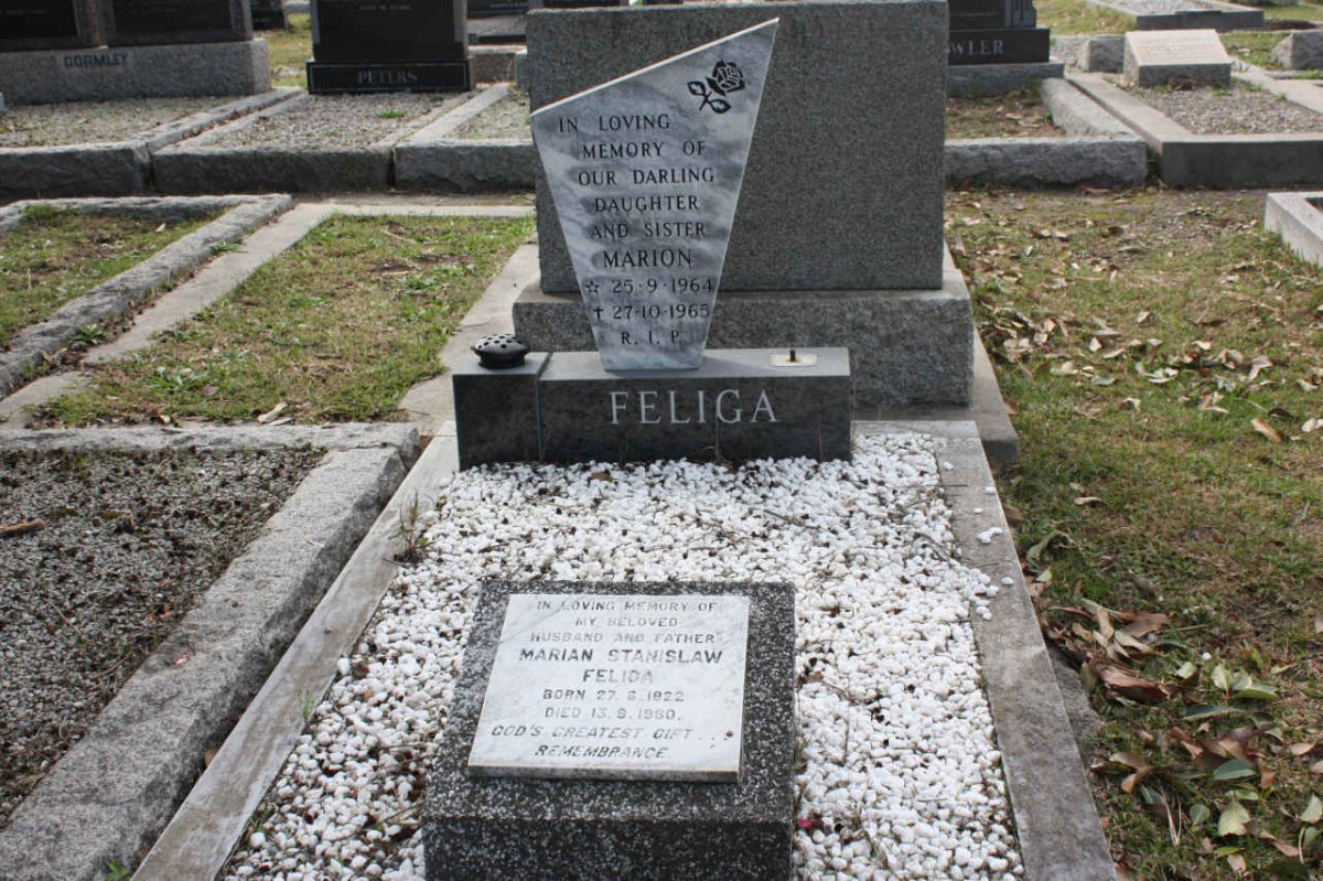 FELIGA Marian Stanislaw 1922-1980 :: FELIGA Marion 1964-1965