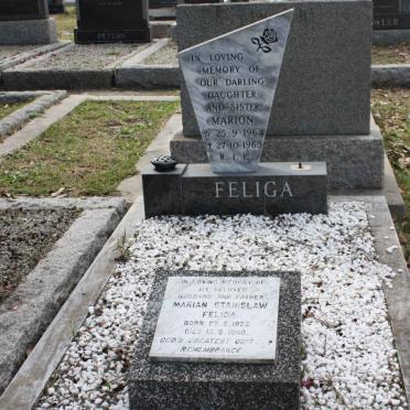FELIGA Marian Stanislaw 1922-1980 :: FELIGA Marion 1964-1965
