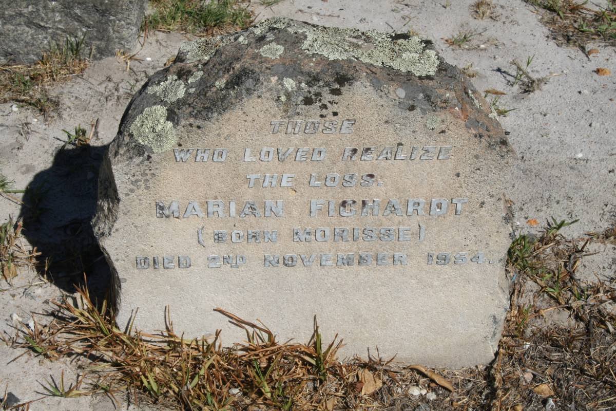 FICHARDT Marian, nee MORISSE -1954
