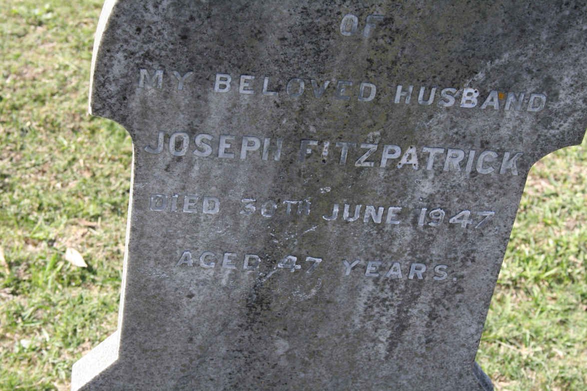 FITZPATRICK Joseph -1947