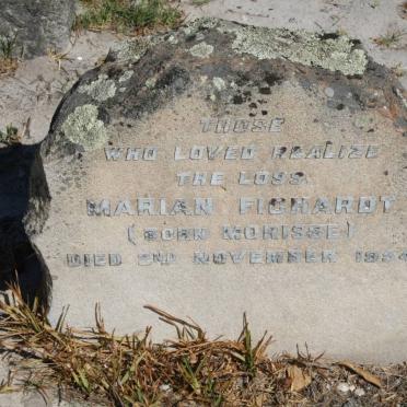 FICHARDT Marian, nee MORISSE -1954