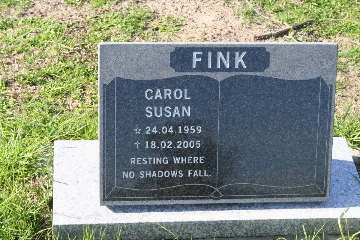 FINK Carol Susan 1959-2005