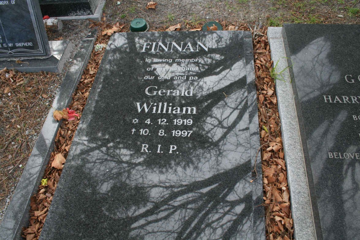 FINNAN Gerald William 1919-1997