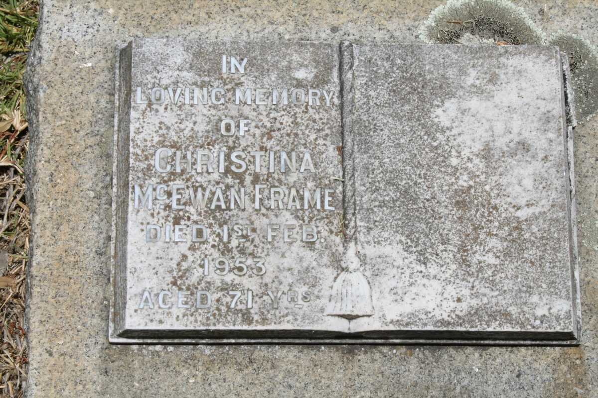 FRAME Christina McEwan -1953
