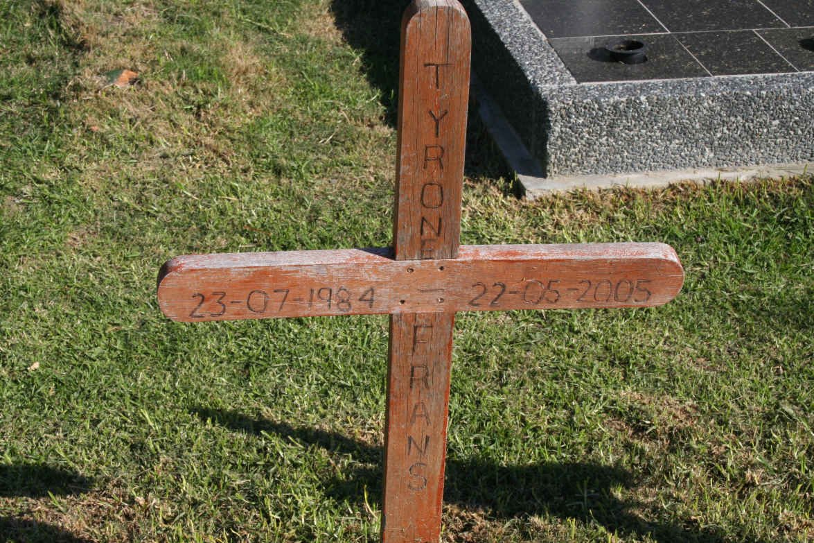 FRANS Tyrone 1984-2005